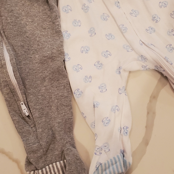 Two-Way Zip Footies - Picture 2 of 3